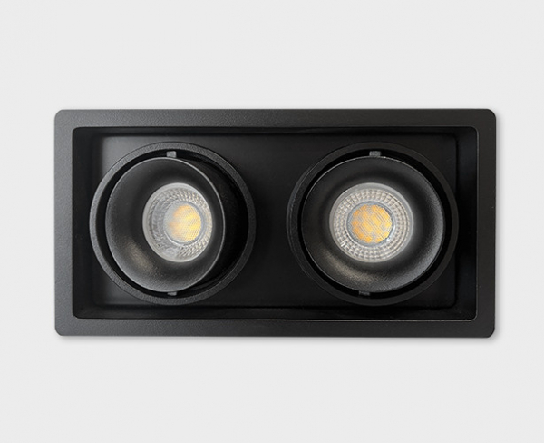 Встраиваемый светильник Italline DE-312 black