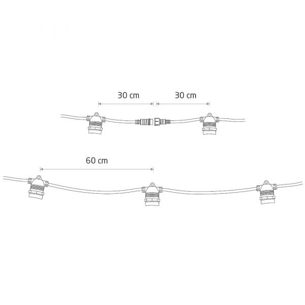 Уличная гирлянда Nowodvorski Festoon Lights 7873