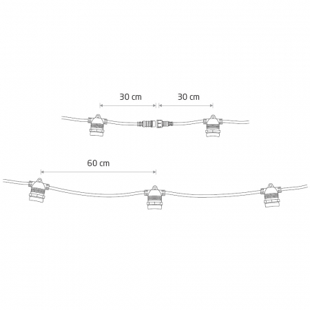Уличная гирлянда Nowodvorski Festoon Lights 7873