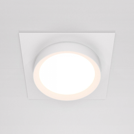 Встраиваемый светильник Maytoni Technical Hoop DL086-GX53-SQ-W