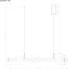 Подвесной светильник Arte Lamp Darcy A2187SP-1GO