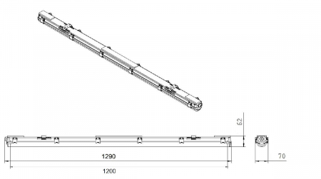 Настенно-потолочный светильник Эра SPP-910-3-40K-040 Б0056746