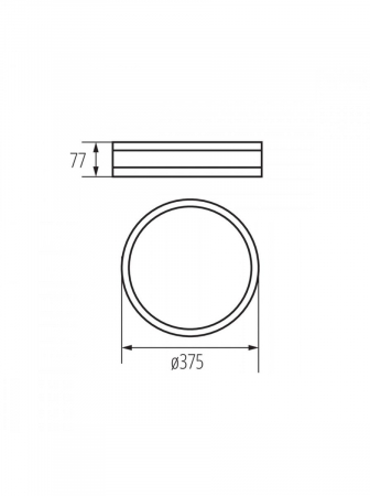 Настенно-потолочный светильник Kanlux Jasmin 370-B 29208