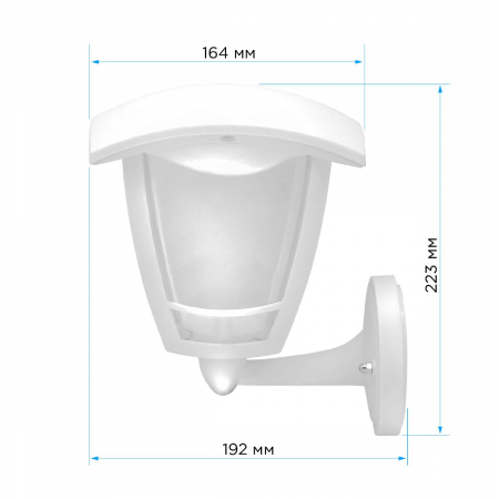 Уличный настенный светильник Apeyron Дели ДБУ 07-8-001 У1 11-176