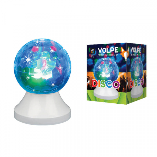 Настольная лампа Volpe ULI-Q311 3,5W/RGB WHITE UL-00002764