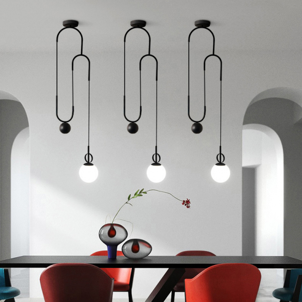 Подвесной светильник ImperiumLoft Newton Black 187975-23