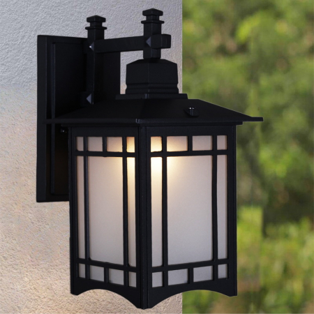 Уличный настенный светильник Reluce 08245-0.2-001U BK