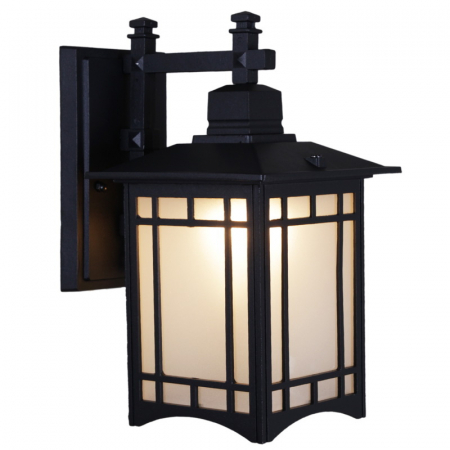 Уличный настенный светильник Reluce 08245-0.2-001U BK