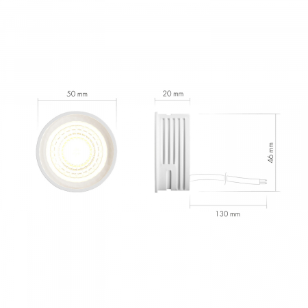 Светодиодный модуль Denkirs Slim LED 7W 4000К DK4000-7W
