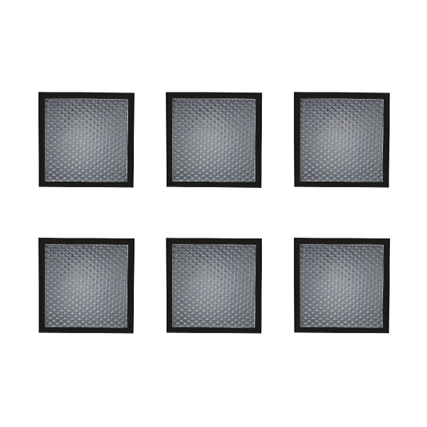 Встраиваемый светильник (комплект из 6 шт) Uniel ULP-1010 42W/4000К IP40 GRILYATO BLACK KIT06 UL-00008958