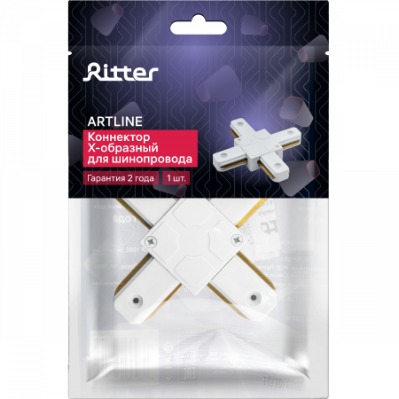 Х-образный коннектор для шинопровода Ritter Artline 59749 4
