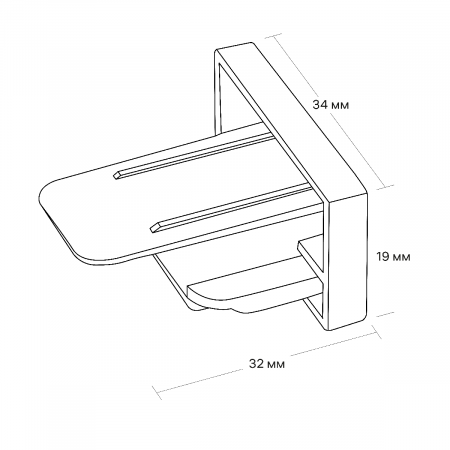 Заглушка трековая Ritter Artline 23120 6