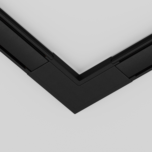 Конектор питания угловой Maytoni Accessories for tracks Radity TRA084CL-11B