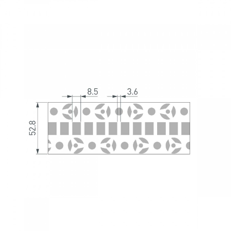 Профиль Arlight FANTOM-BENT-W12-TOP-2000 ANOD 040327