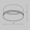Кольцо декоративное для однофазного трекового светильника Maytoni Technical Focus LED  RingL-20-W
