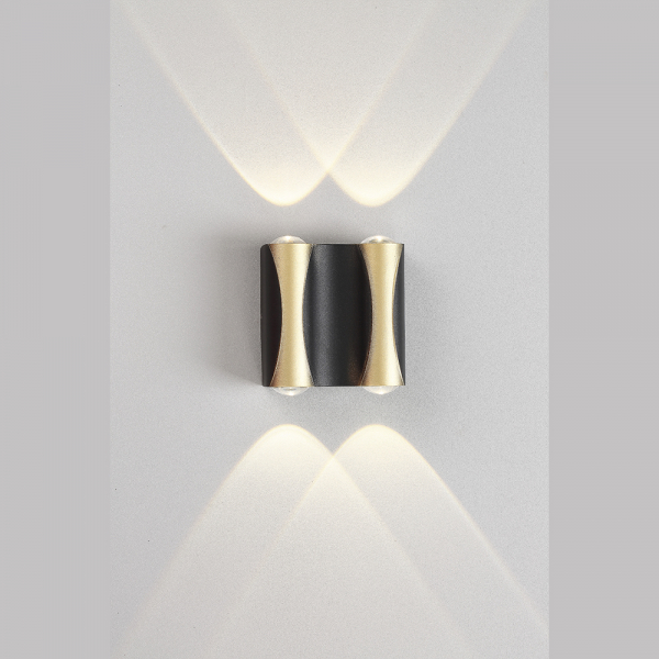 Уличный настенный светильник Crystal Lux CLT 022W2 BL-GO 4000K