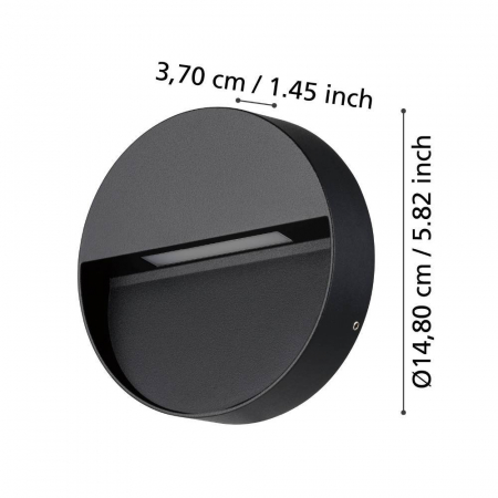 Уличный настенный светильник Eglo Maruggio 900888