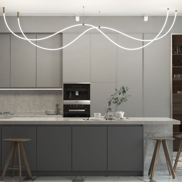 Подвесной трос для круглого гибкого неона Elektrostandard Full light FL 2830 латунь 4690389196003 a063440