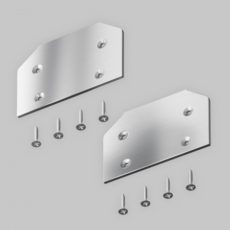 Заглушка торцевая к профилю (2 шт.) Maytoni Three phase track system Trinity TRA005MPEC-31S