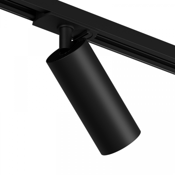 Трековый однофазный светильник Denkirs Scope DK6060-BK