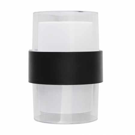 Уличный настенный светильник Uniel ULU-P22B-2x5W/4000K IP65 BLACK UL-00010516