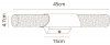 Подсветка для зеркал Arte Lamp Aqua-Bastone A2470AP-2CC