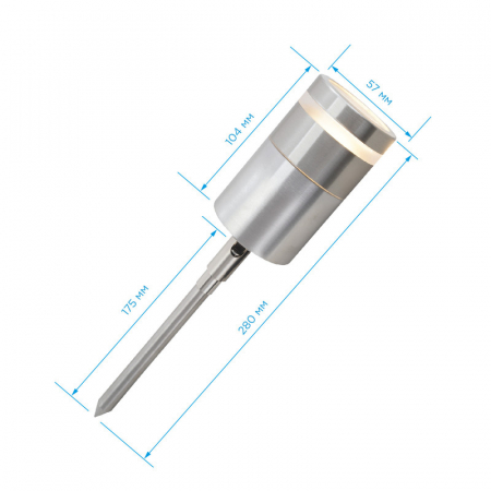 Грунтовый светильник Apeyron Chrome 11-114