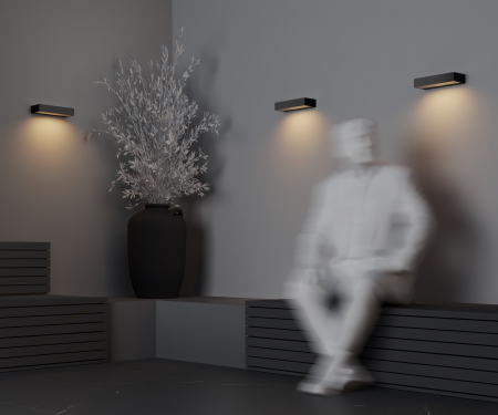 Уличный настенный светильник Maytoni Lot O428WL-L10GF3K