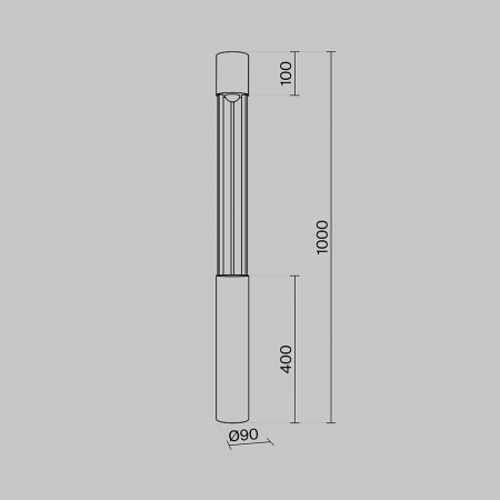 Ландшафтный светильник Maytoni Mill O427FL-L12GF3K