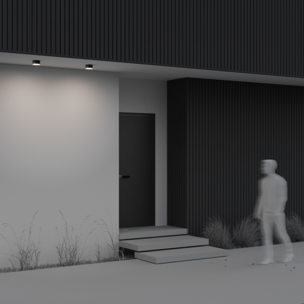 Уличный потолочный светильник Maytoni Zon IP O430CL-L15B4K