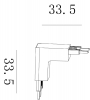 Коннектор SWG PRO CN-SLIM-BL-TL 022068