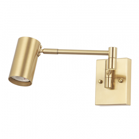 Спот Crystal Lux FELIX AP1 BRASS с 1 плафоном латунь/латунь цвет