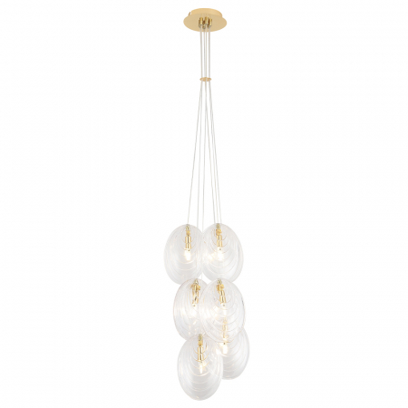 Подвесной светильник Crystal Lux MAR SP6 TRANSPARENTE