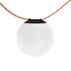Трековый однофазный светильник Denkirs Belty orb DK5552-BK