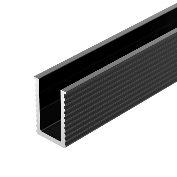 Алюминиевый профиль Arlight SL-MINI-6-H9-2000 ANOD BLACK 044082