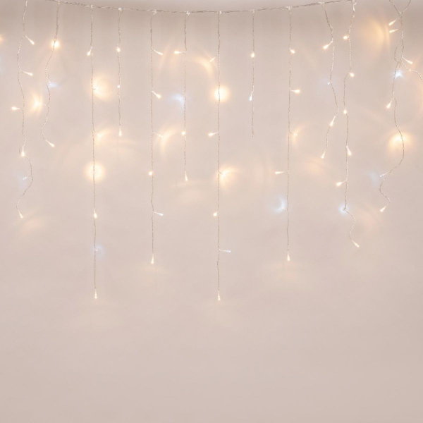 Уличная гирлянда Uniel ULD-B25006-440/TTK WARMWHITE-WHITE IP44 UL-00010938