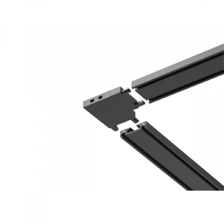 Коннектор питания угол плоский Aployt Magnetic track 48 APL.0181.00.04