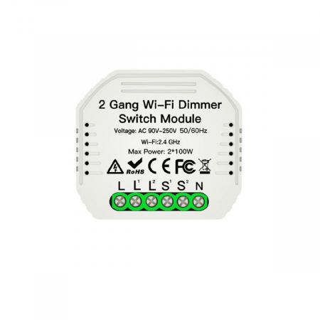 Диммер для двух зон Aployt Magnetic track 220 APL.0195.01.02