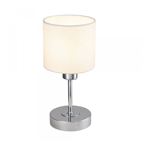 Настольная лампа Escada Denver 1109/1 Chrome/Beige