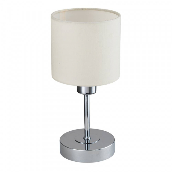 Настольная лампа Escada Denver 1109/1 Chrome/Beige
