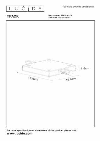 Источник питания Lucide Track 09950/02/30