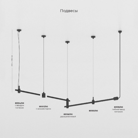 Декоративная стойка с вводом питания Elektrostandard Esthetic Magnetic 4690389202131 85140/00 a065432
