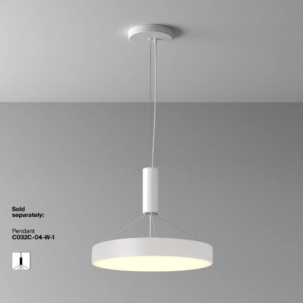 Потолочный светильник Maytoni Zon C032CL-45W3K-RD-W