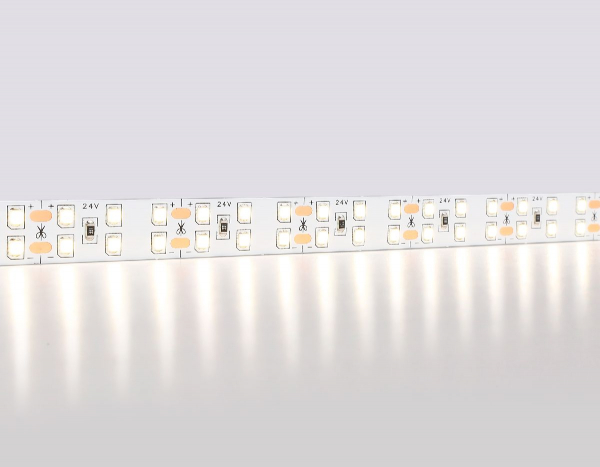 Светодиодная лента двухрядная Ambrella Light LED Strip 24В 2835 20Вт/м 4500K 5м IP20 GS3602