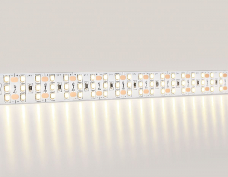 Светодиодная лента трехрядная Ambrella Light LED Strip 24В 2835 26Вт/м 3000K 5м IP20 GS3901