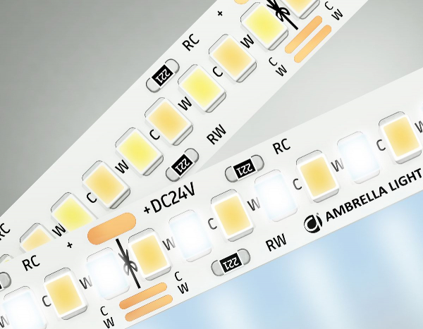 Светодиодная лента Ambrella Light LED Strip 24В 2835 18Вт/м 3000-6500K 5м IP20 GS4151