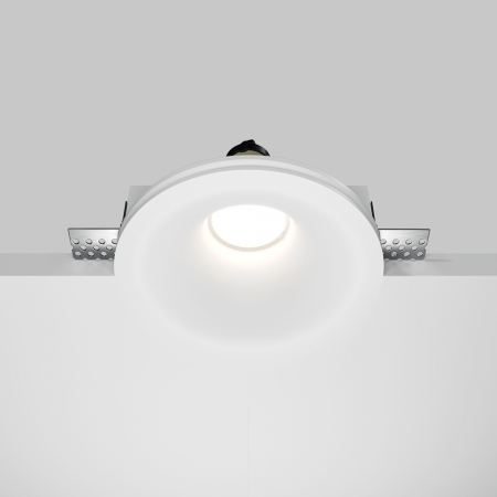 Встраиваемый светильник Maytoni Technical Downlight Gyps Modern DL002-1-01-W-1