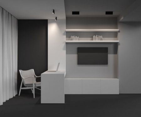 Настенно-потолочный светильник Maytoni Basis Rot C133CL-12W3K-B