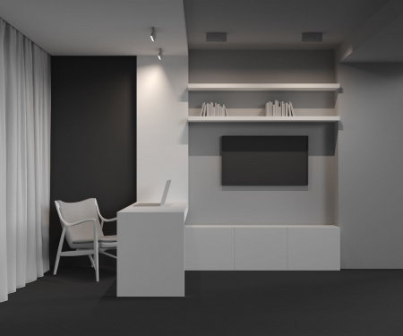 Настенно-потолочный светильник Maytoni Basis Rot C133CL-12W3K-W