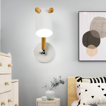 Спот ImperiumLoft Animal 101302-26 с 1 плафоном белый/белый цвет
